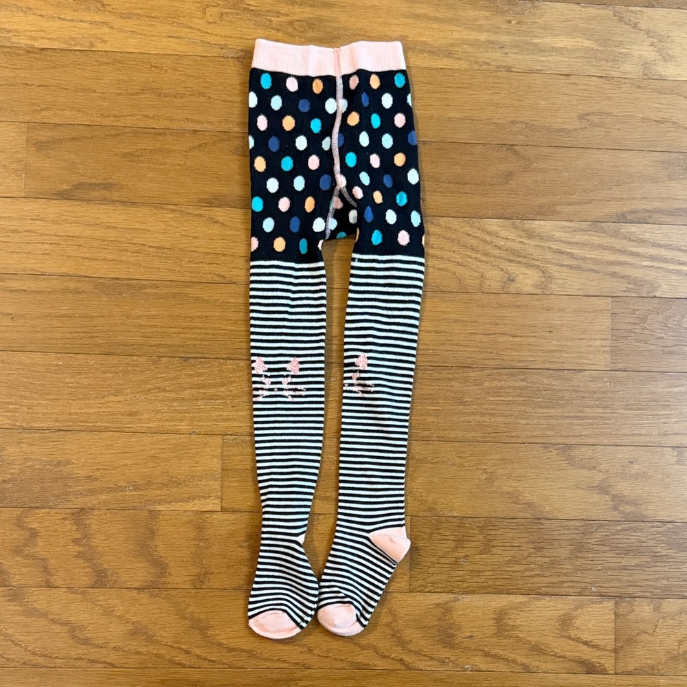 Matilda Jane polka Dot and Striped Kids leggings